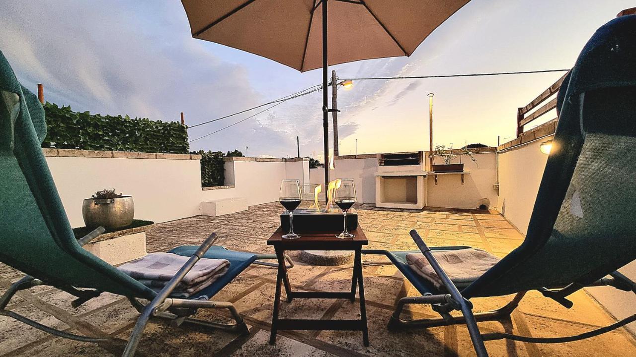 La Terrazza Dei Nonni Apartment ตอร์เร สเปคเคีย รุจเจรี ภายนอก รูปภาพ