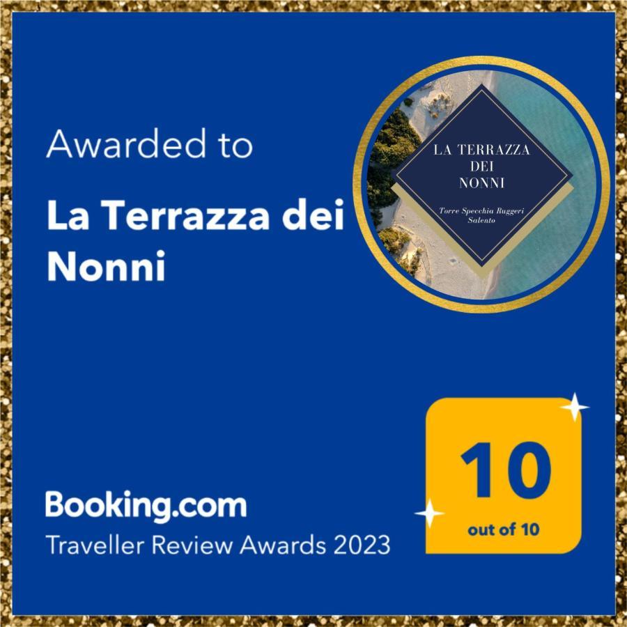 La Terrazza Dei Nonni Apartment ตอร์เร สเปคเคีย รุจเจรี ภายนอก รูปภาพ